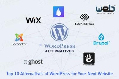 Top 10 Alternatives of WordPress for Your Next Website