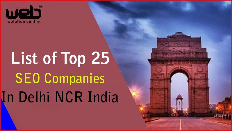 List of Top 20 SEO Companies In Delhi NCR India